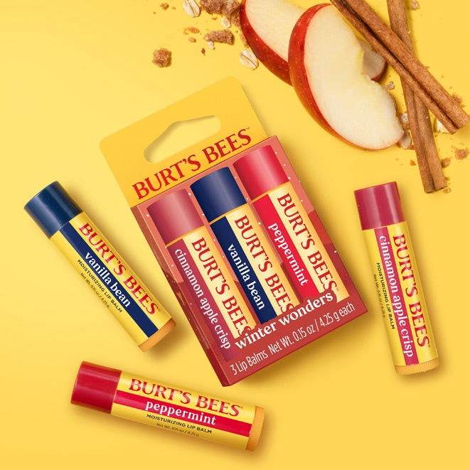 Winter Wonders Moisturizing Lip Balm 3 Pack